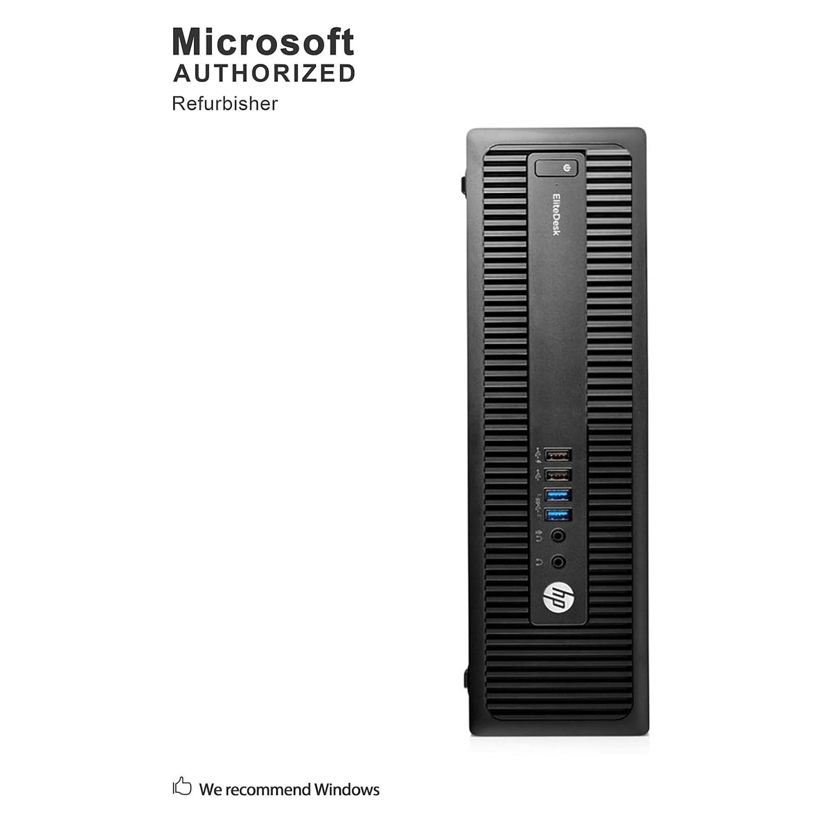HP EliteDesk 705 G3 SFF Business Desktop PC, AMD Quad A10 PRO-8770