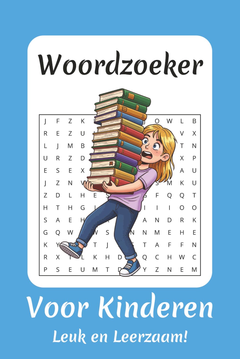 Woordzoeker Voor Kinderen: 50+ puzzels met Makkelijk te Lezen en Leerzame Tekst over Speelgoed, Dieren, Eten en meer | 15x23 cm... Perfect cadeau voor kinderen, de feestdagen en vrije tijd