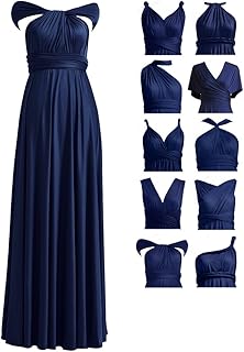 Infinity Dress with Bandeau, Convertible Bridesmaid Dress, Long, Plus Size, Multi-Way Dress, Twist Wrap Dress - Buy now