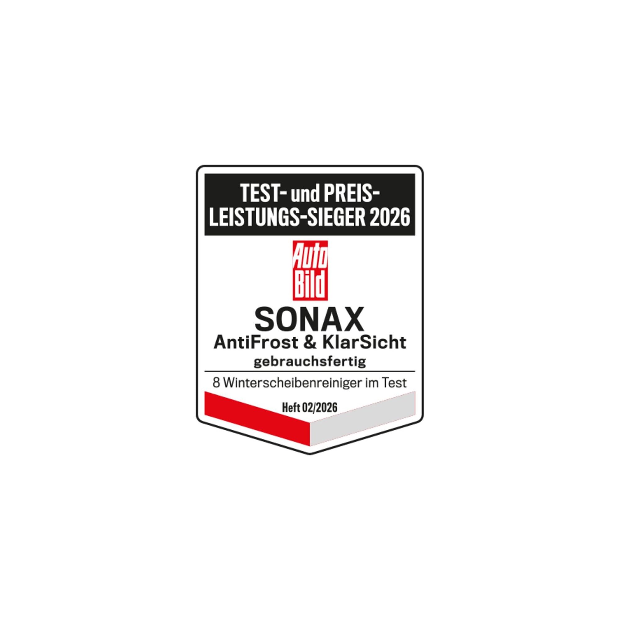 SONAX Frostschutz ANTIFROST & KLARSICHT gebrauchsfertig bis -20°C - 20L 20 Liter
