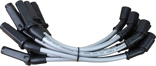 Miniatura 3 de AIP Electronics Dragon Fire Performance Power Pack completo con bujías de iridio y cables de bujía de 13 pulgadas compatibles con Cadillac Chevy y