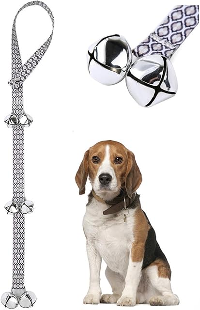 Pet Heroic Dog DoorBells for Potty Training & House training, Unique Style & Premium Quality, Loud & Crisp DoorBells, Adjustable Door Bell Length for Small, Medium and Large Dogs