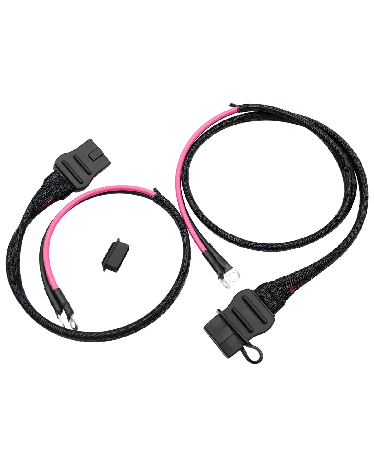 2 PIN Battery Cable Plow and Truck Side Fit for Western Fisher Snow Plow Replace 21294 61169 8274, Battery Cable Harness with Plug Cover