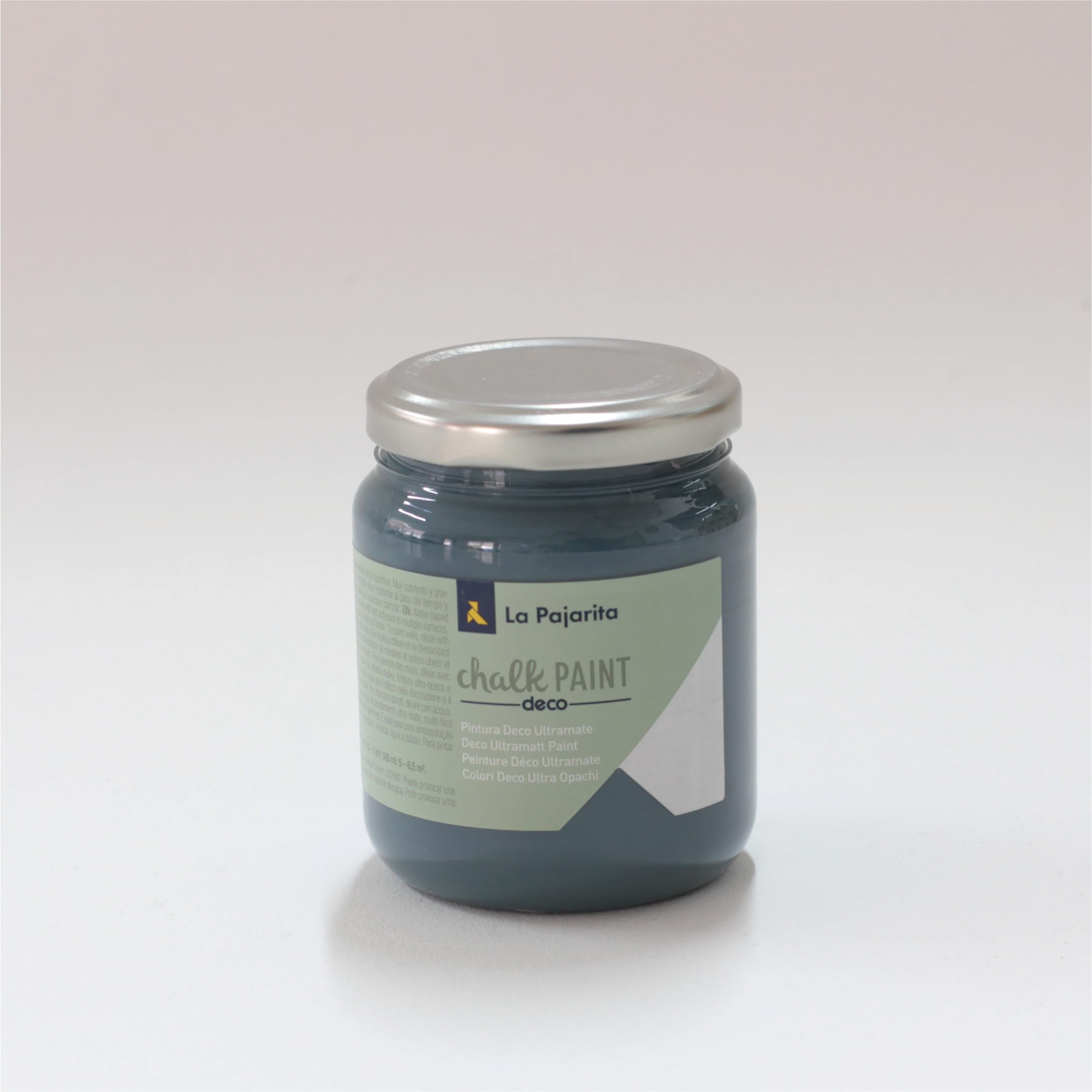 La Pajarita 104237 Pintura para Decoración y DIY, Chalk, 1, Azul (Midnight Blue)