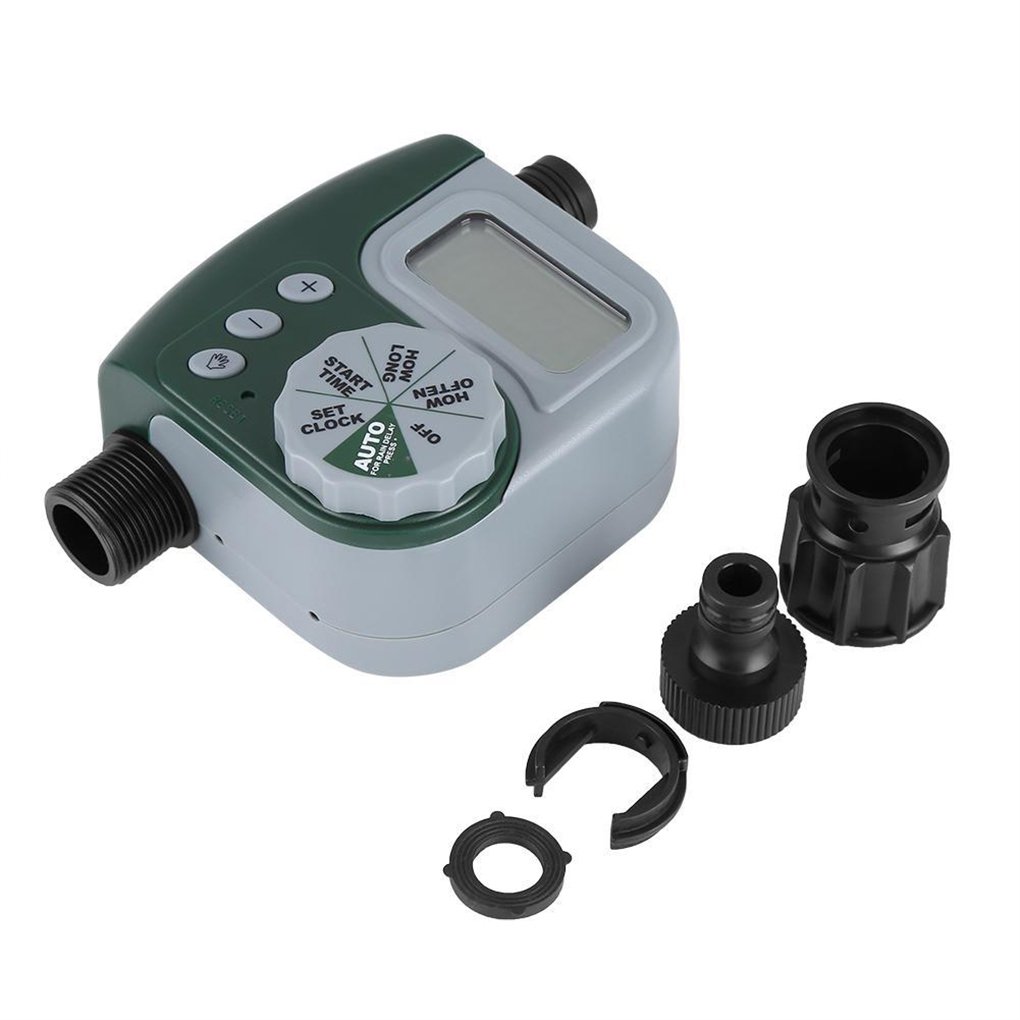 Outdoor Garden irrigazione controller elettrovalvola timer programmabile, presa singola tubo rubinetto timer