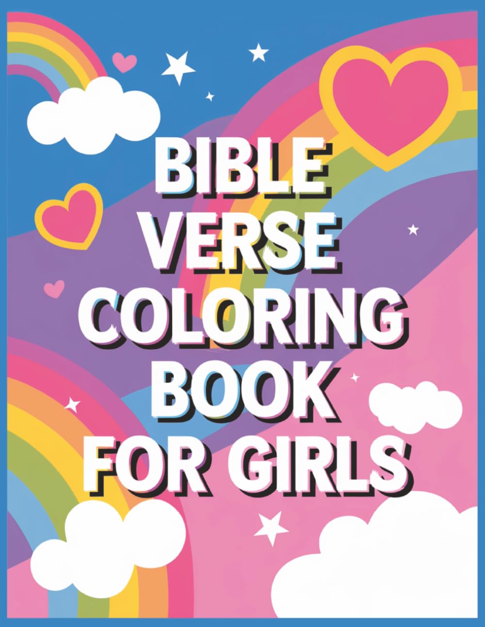 Inspirational & Motivational Bible Verse Coloring Book for Teen Girls: Over 35 Beautiful Designs of Scripture Quotes to Encourage Faith and Creativity