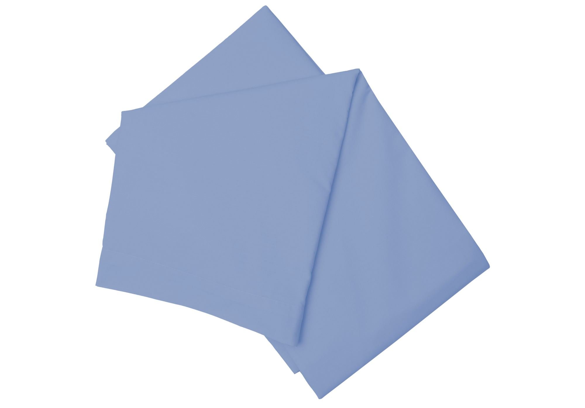 Belledorm Sky Blue 200 Count Flat Sheet - Double