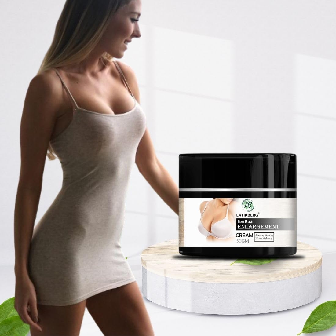 LATIKBERG Bosom cream for Women Big Size Buster 50gm (B0D9YTDF2F) Amazon Price History, Amazon Price Tracker
