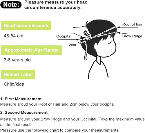 Miniatura 6 de Casco para niños, casco ajustable para niños pequeños de 3 a 8 años de edad, para niños y niñas, seguridad multideportivo