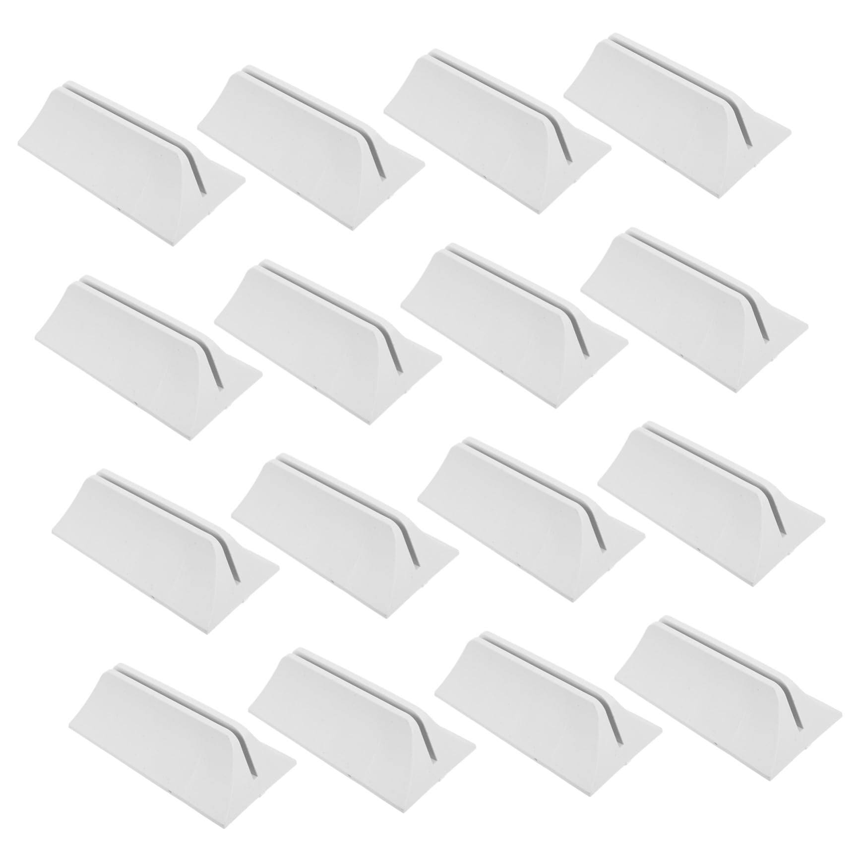Pince pour séparateur de bureau réglable fixation stable 16 pièces