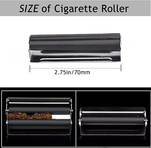 Miniatura 2 de Rodillo del cigarrillo de los 70MM con la tapa, fabricante de cigarrillos de la máquina del balanceo del cigarrillo del metal 229.7 ft m con los