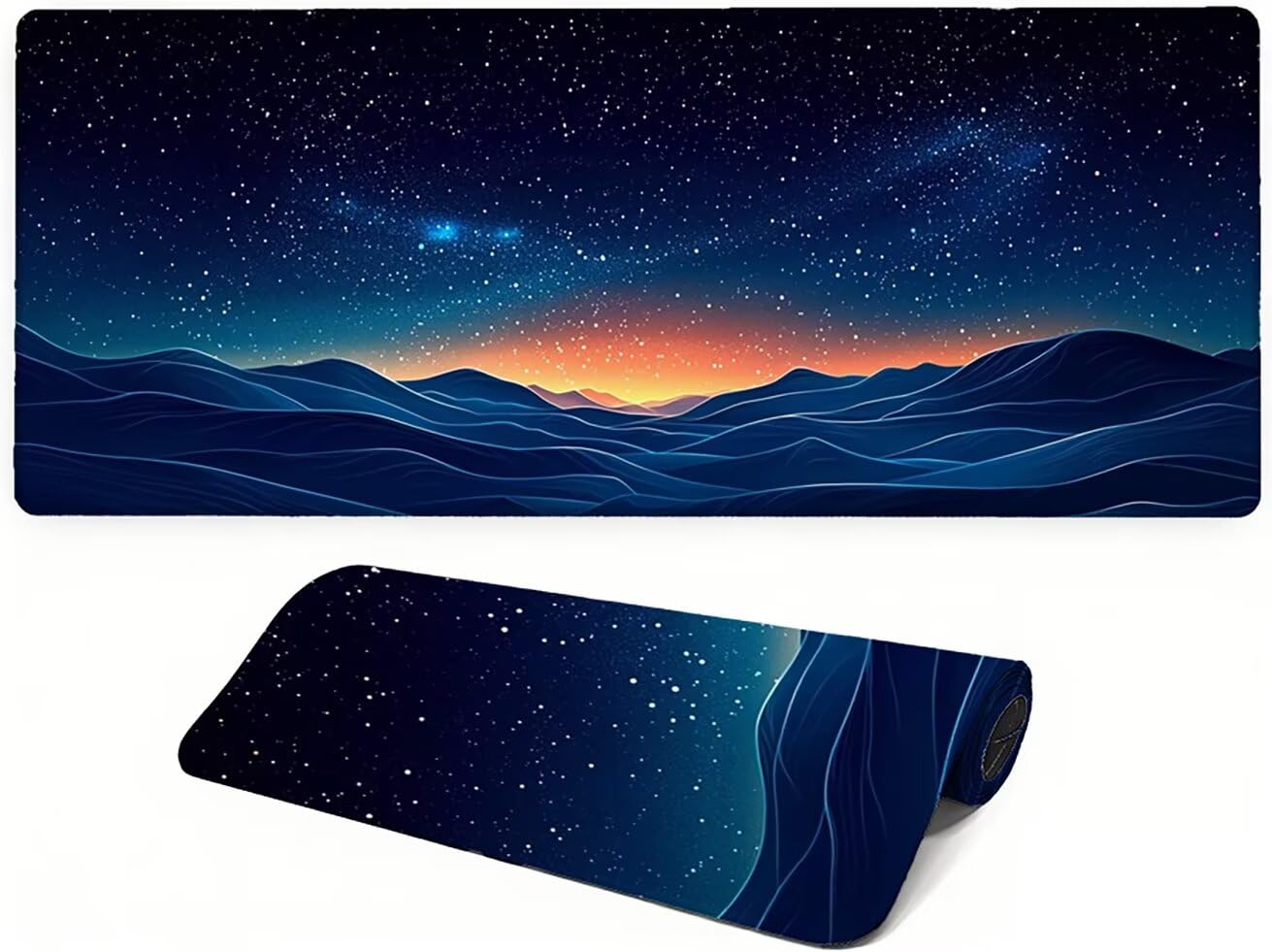 Générique Lpfieonn Ciel Étoilé Large Desk Mat 160x80cm PF-3536