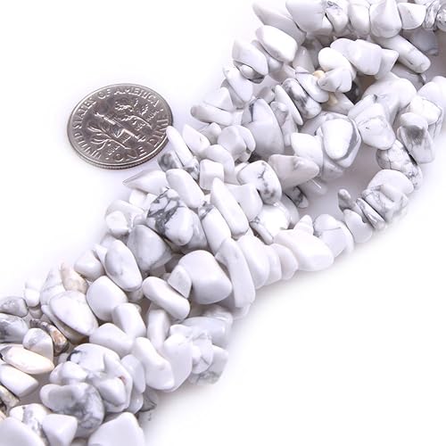 GEM-inside Sarta de cuentas de gemas de 86cm para fabricación de joyas., 7-8mm disponible en Yaxa El Salvador