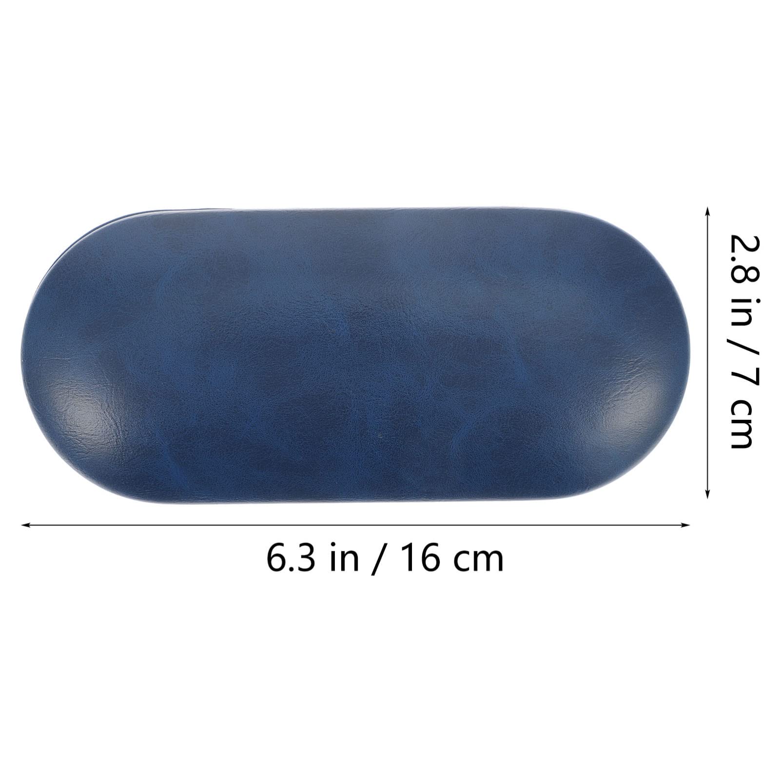 Healifty 2-in-1 Glasses Case Hard Double Use Portable and Lens Case with Storage for Travel Home Protection - Image 2