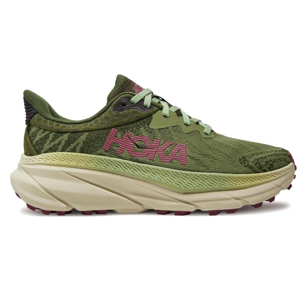 Hoka Women's Challenger 7 Forest Floor/Beet Root 8 Medium