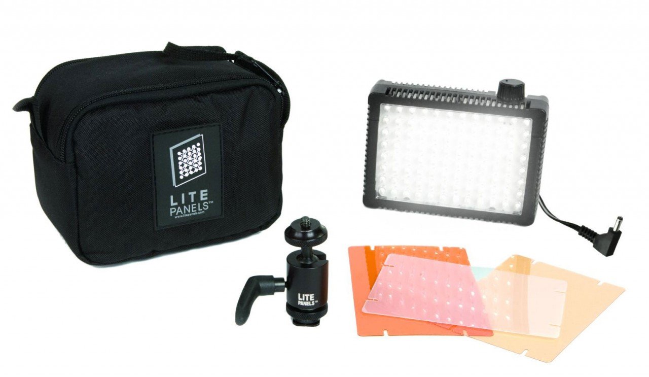 Lightpanels MicroPro LED On Camera Light (Black)