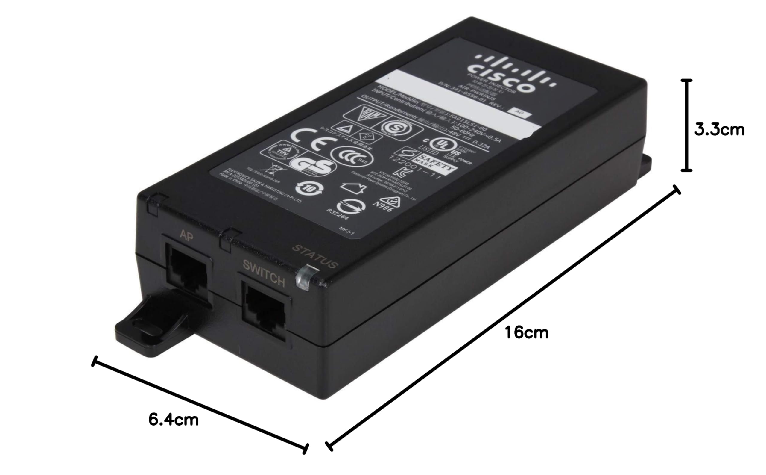 Cisco Business Power Over Ethernet Injector, protezione limitata a vita (CB-PWRINJ-EU)