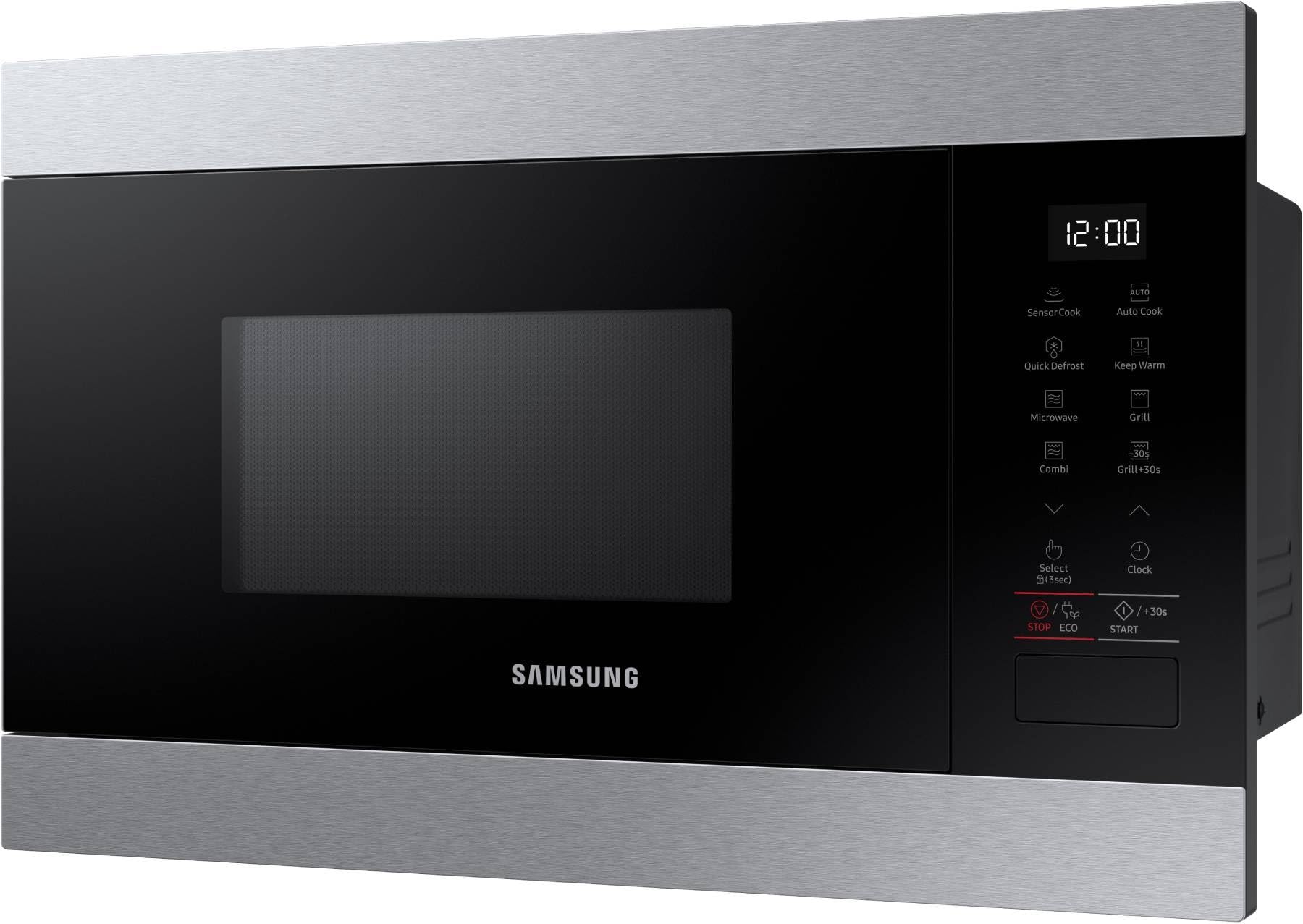 SAMSUNG Micro ondes Grill Encastrable MG22M8274AT 22 litres, Grill, AutoCook