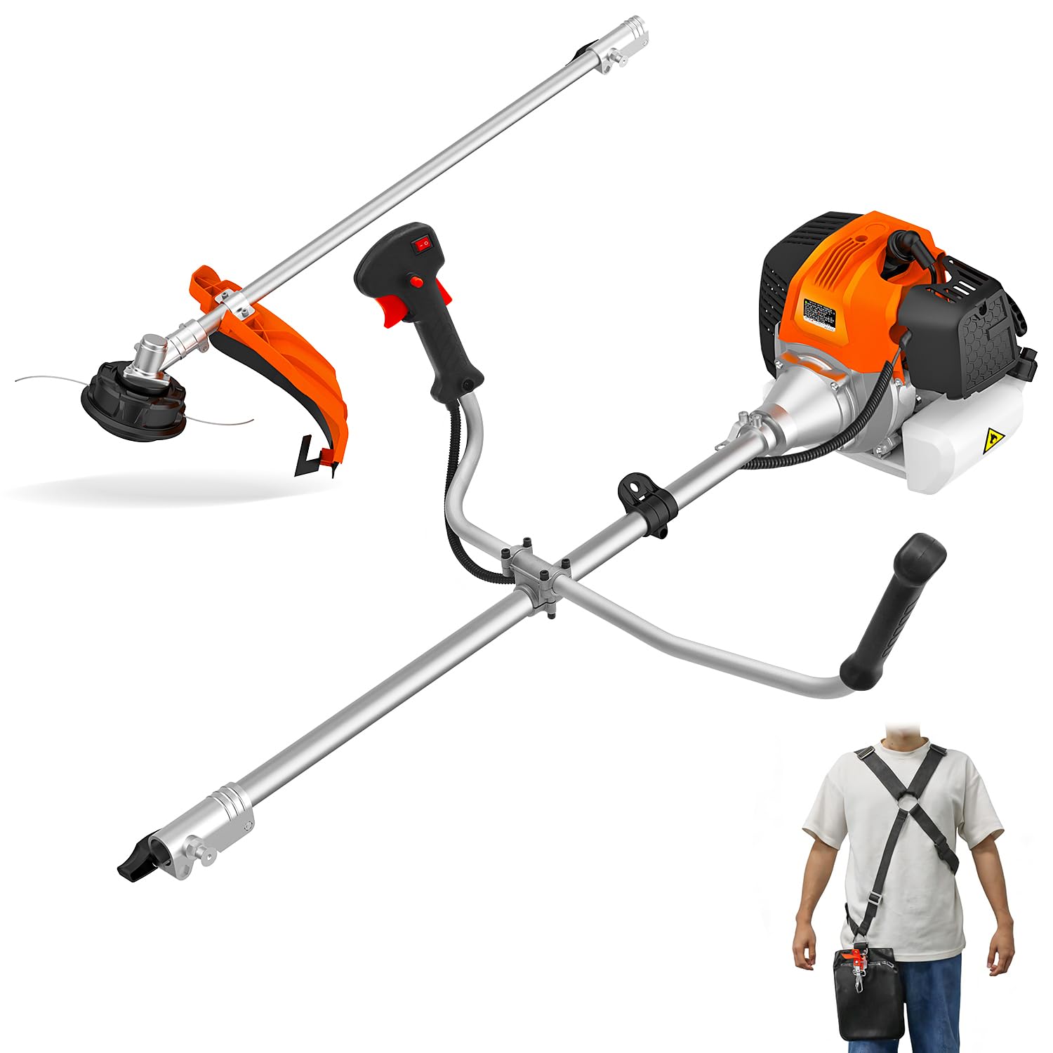Upgraded 52CC 2-Cycle Gas Weed Wacker