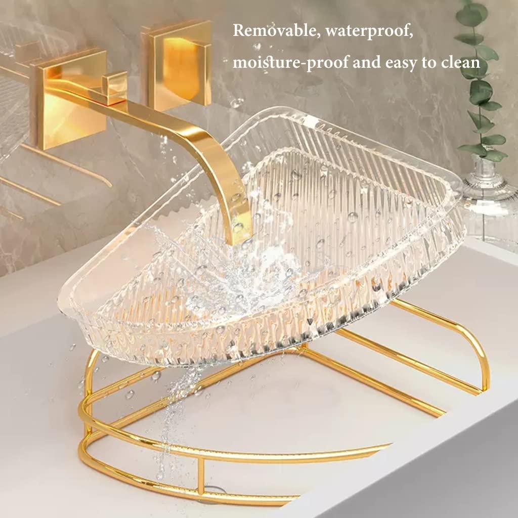 GIZNXBA Etagère De Douche D'angle Sans Perçage Support Douche À Suspendre Pour Murs Carrelés Étagère De Douche Rotative Pour L'intérieur De La Douche