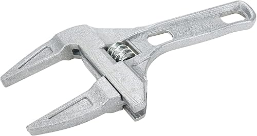 Miniatura 3 de Sscon Llave inglesa ajustable de 6 a 2.677 in para fontanería para baño, cocina, plata