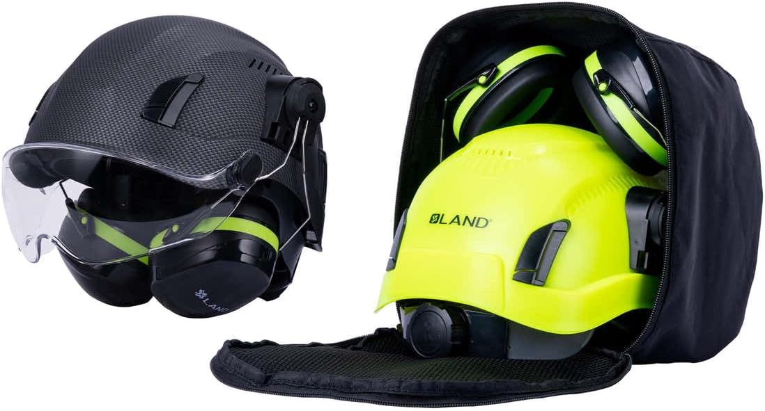 Amazon.com: LAND Hard Hat Carry Bag, Waterproof Helmet Storage Case ...