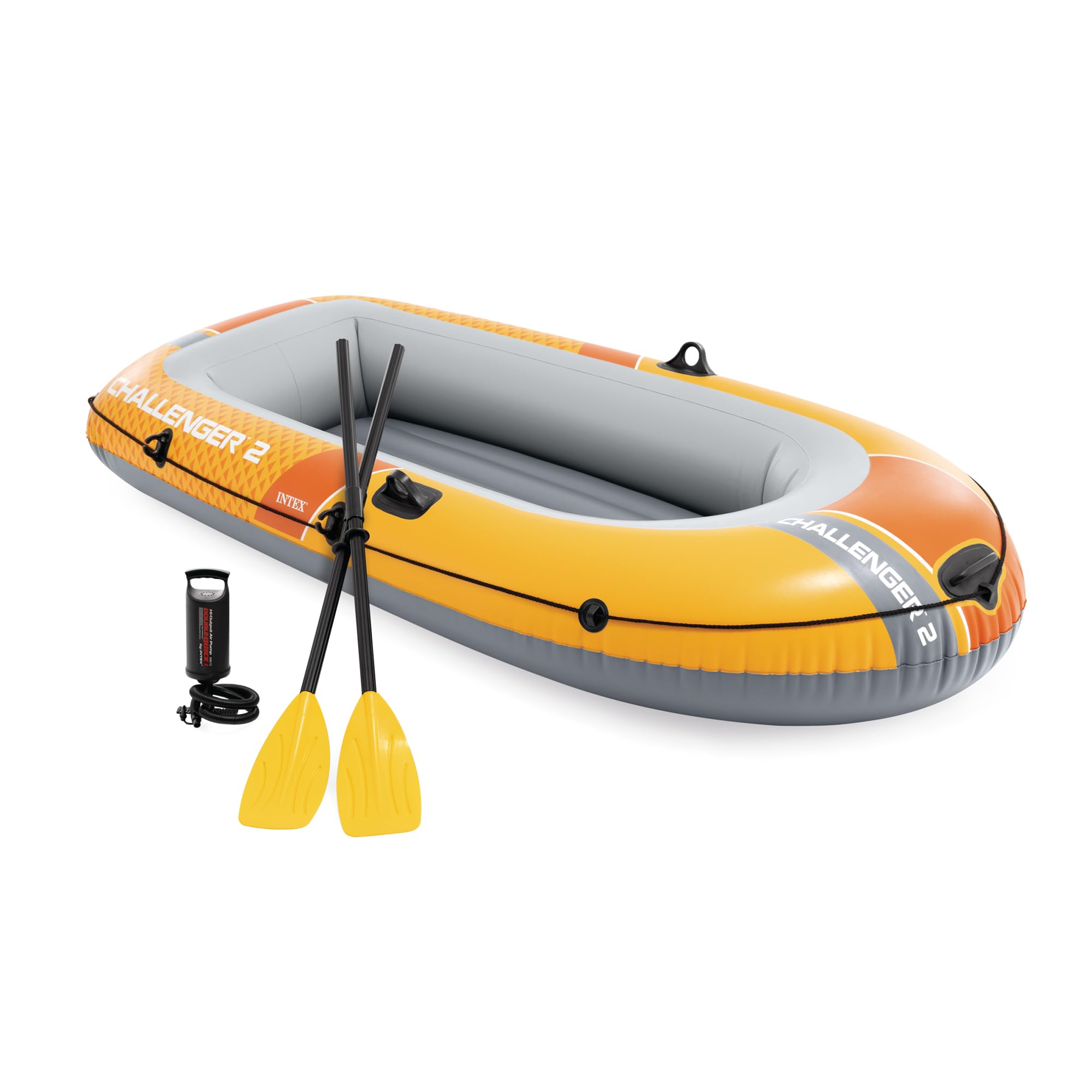 Amazon.com : INTEX 66312EP Challenger 2 Inflatable Boat Set