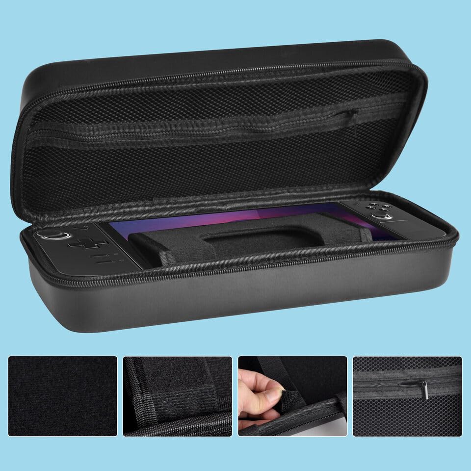 Housse De Transport Et Protection Pour Lenovo Legion Go S - Étui De Rangement Résistant Aux Chocs Et Aux éclaboussures - Noir