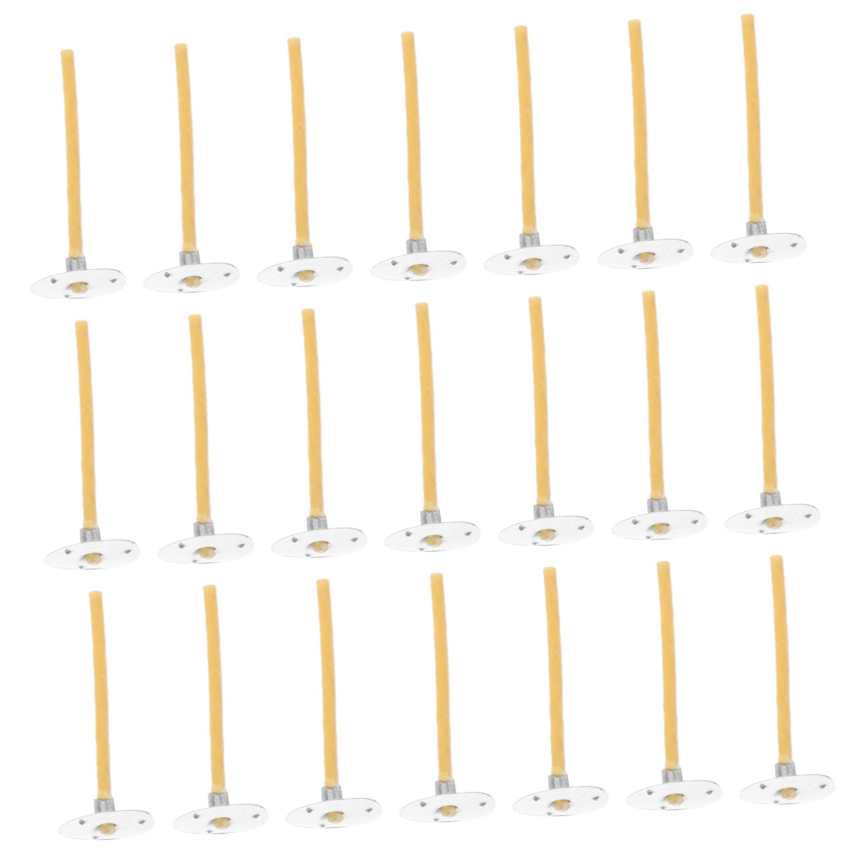ARTIBETTER DIY Candle Making Wicks Metal Base Pack for Scented Candle Making for Events