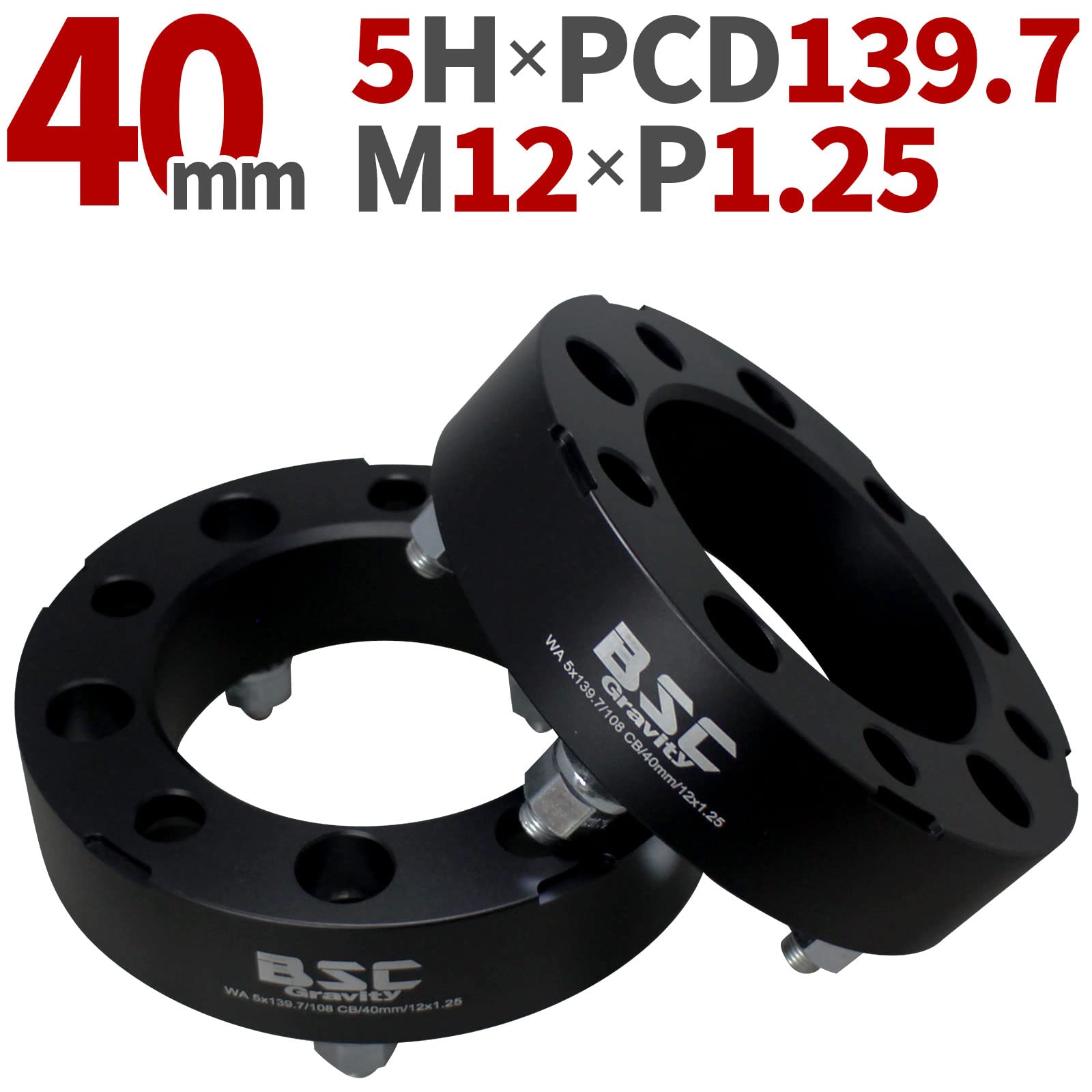 値下げ可能‼️　ジムニー　ワイトレ　40mm PCD139.7 5H 4枚セット Amazon.co.jp: 5穴 ジムニー40mmワイドトレッドスペーサー4枚
