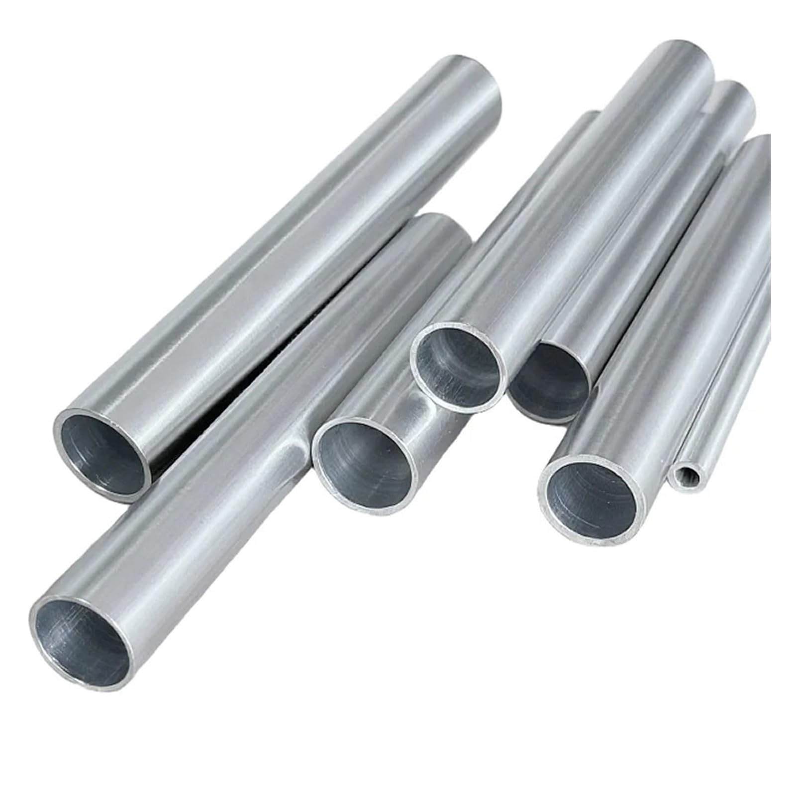 Aluminiumrohr 6063 Hohles Aluminium-Rundrohr, gerades Rohr(17x9x4mm,20cm)