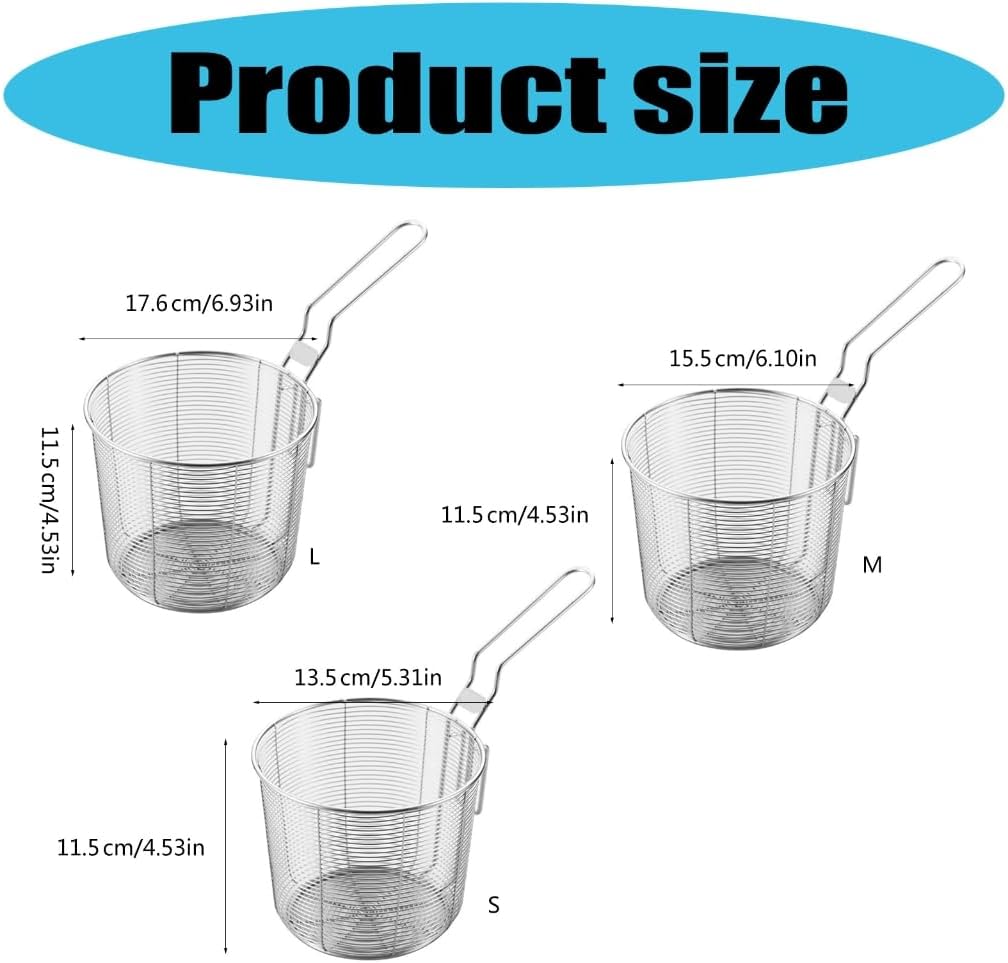 Rustproof Kitchen Skimmer With Hanging Hook For Hotpot Pastas Draining And Oil Filtering