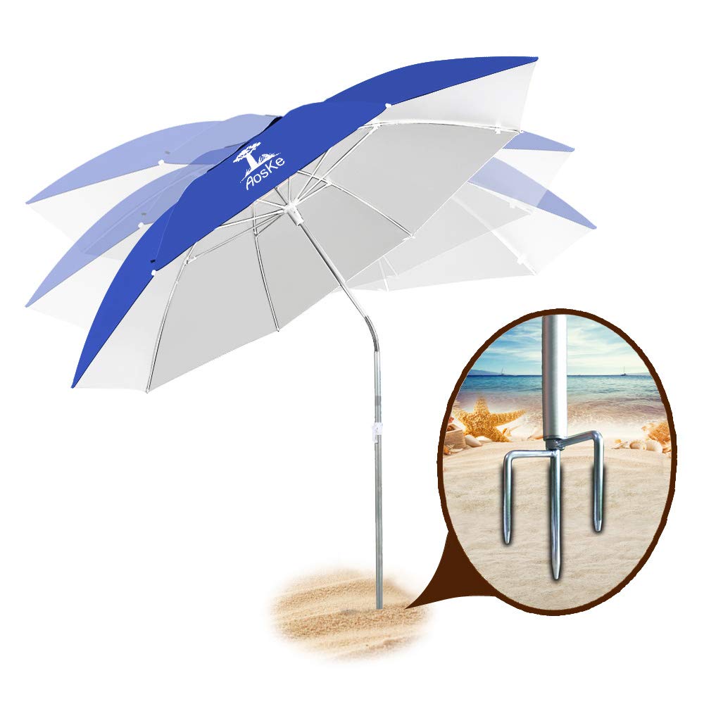 Buy AosKe Patio Umbrella Beach Umbrella Sports Umbrella Portable Sun