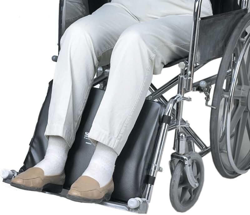 wheelchair footrest extender