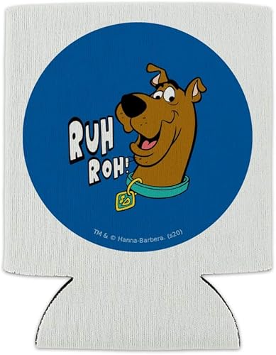Miniatura 2 de Scooby-Doo Ruh Roh - Enfriador de latas  Funda aislante plegable para bebidas  Soporte aislado para bebidas
