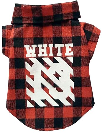 MaruPet Dog Hawaiian Shirt NewStyle Summer Beach Vest Short Sleeve Pet Clothes Dog Top Floral T-Shirt Hawaiian Tops Dog Jackets Outfits for Small Dogs Breeds Cats Red S