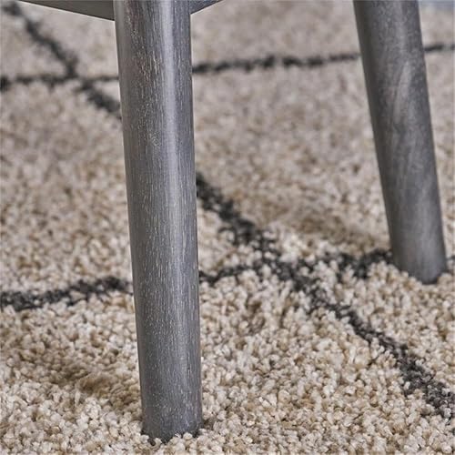 Miniatura 8 de Great Deal Furniture Britney Mid Century Modern Sonoma - Armario de barra de madera sintética con acabado de roble gris