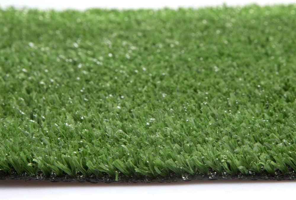 Cesped artificiel de qualité supérieure. Hauteur : 7 mm. Rouleau de 1 x 5 m pour terrasse, jardin, clôture, piscine, chien, etc. (1 x 5) — vue 4