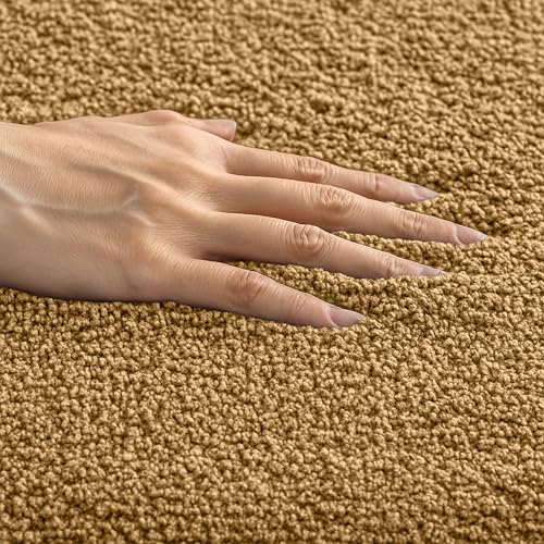 Image of enera Microfibre Bath Mat | Soft & Absorbent 2650 GSM | Non-Slip Latex Backing | Quick Dry, Washable Multipurpose Floor Mat for Bathroom, Bedroom, Kitchen & Home (Opella 40 x 60 cm) (Canyon Brown)