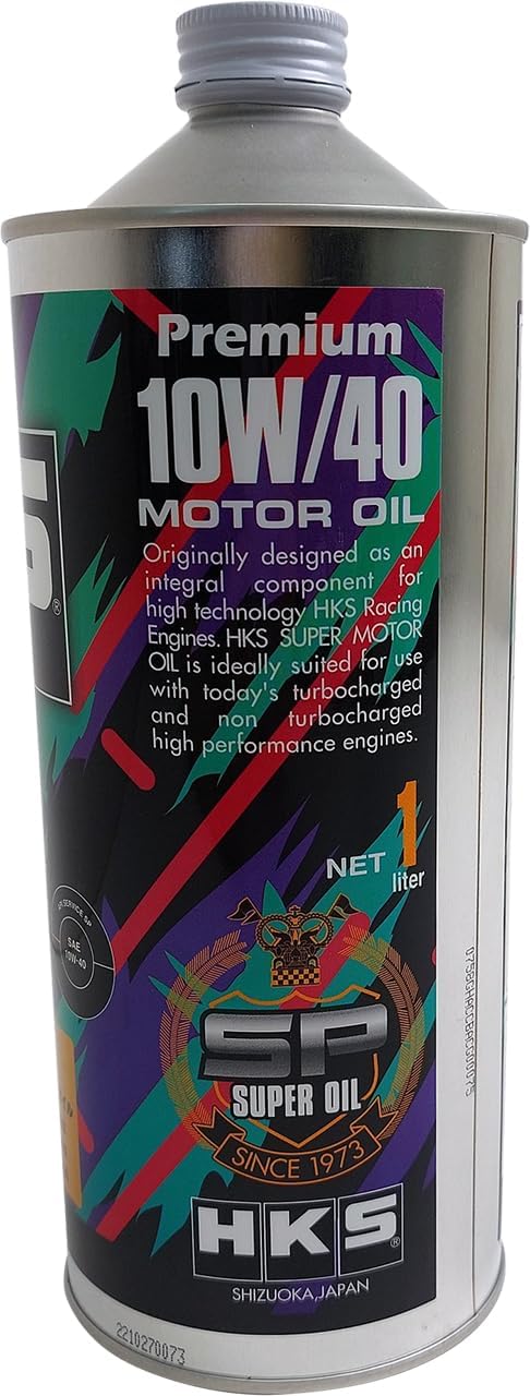 HKS Premium Super Racing Engine Motor Oil API SP 10W40 1L Universal 52001-AK141