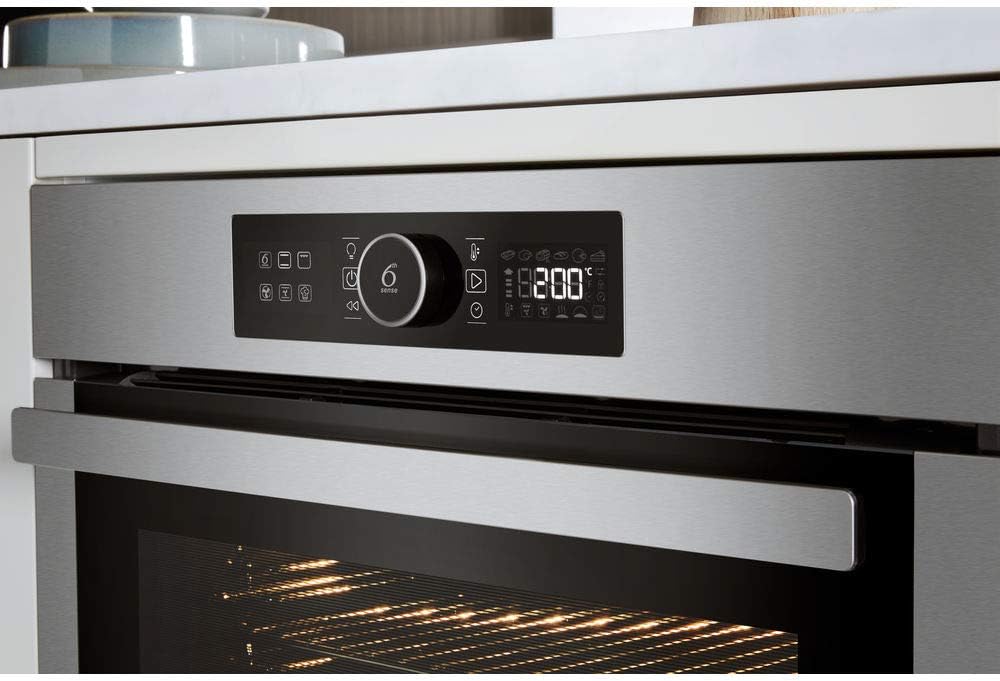 Whirlpool OAKZ9 6200 CS IX - Forno elettrico 73 L 3650 W, acciaio inossidabile, A+ [Classe di efficienza energetica A]