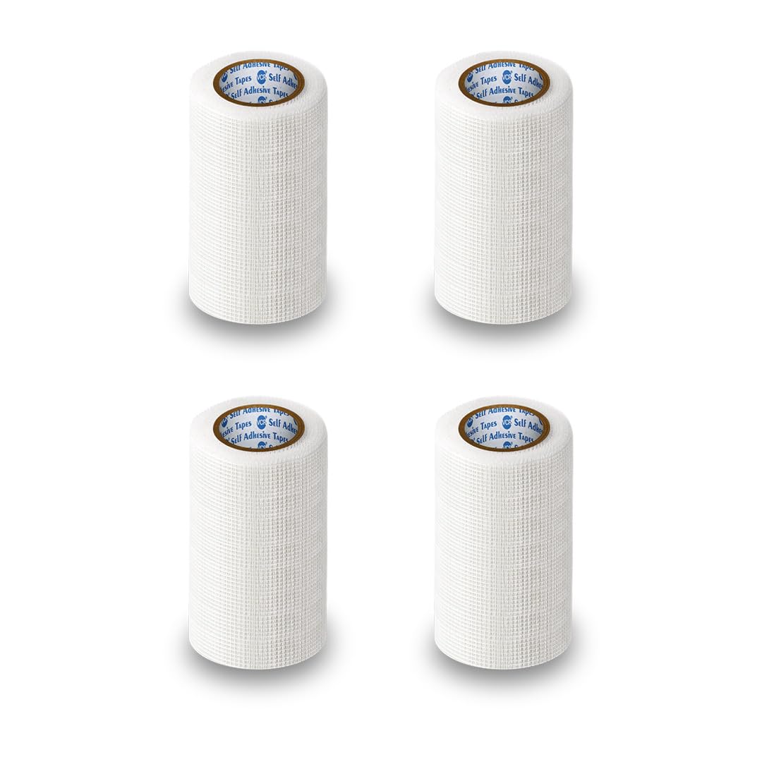 VCR Glass Fiber Tape - 50 Meters in Length - 216mm / 09" Width - 4 Rolls Per Pack - Glass Fiber Joint Mesh Tape, Seal Repair Tape For Crack Patch, Wall Repair, Fiber Wall Coating for Plastering. (B0CF2KSPZL) Amazon Price History, Amazon Price Tracker