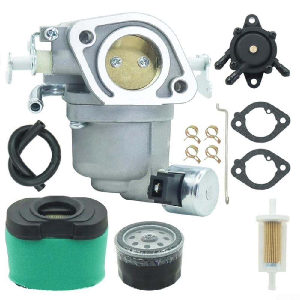 Kit de carburador para 596375 597128 596033 44N777 44N877 40U777, pieza de repuesto de metal para reparación de motor de cortacésped, fácil de instalar para jardín para equipos eléctricos al