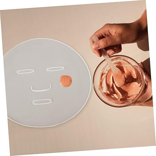 Miniatura 5 de Bandeja de máscara de silicona, bandeja de máscara de algas marinas, molde de máscara de colágeno, 2 unidades