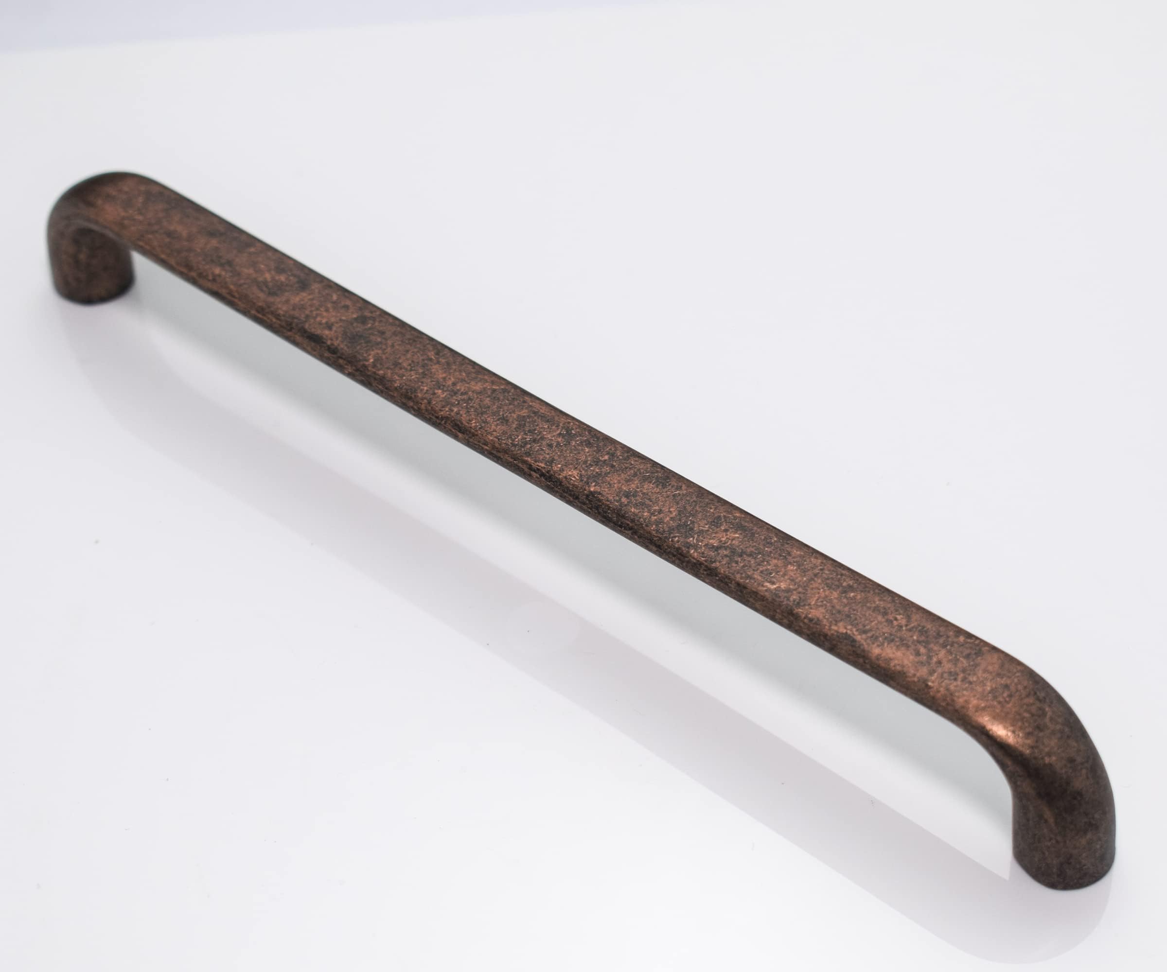 HOMRA® Zinc Kitchen Cabinet Handles Red Mettalic Brass Antique Finish / Pull Handle, Furniture Handle, Door and Drawer Handles for Home and Furniture Improvement (288mm, Matt Finish)