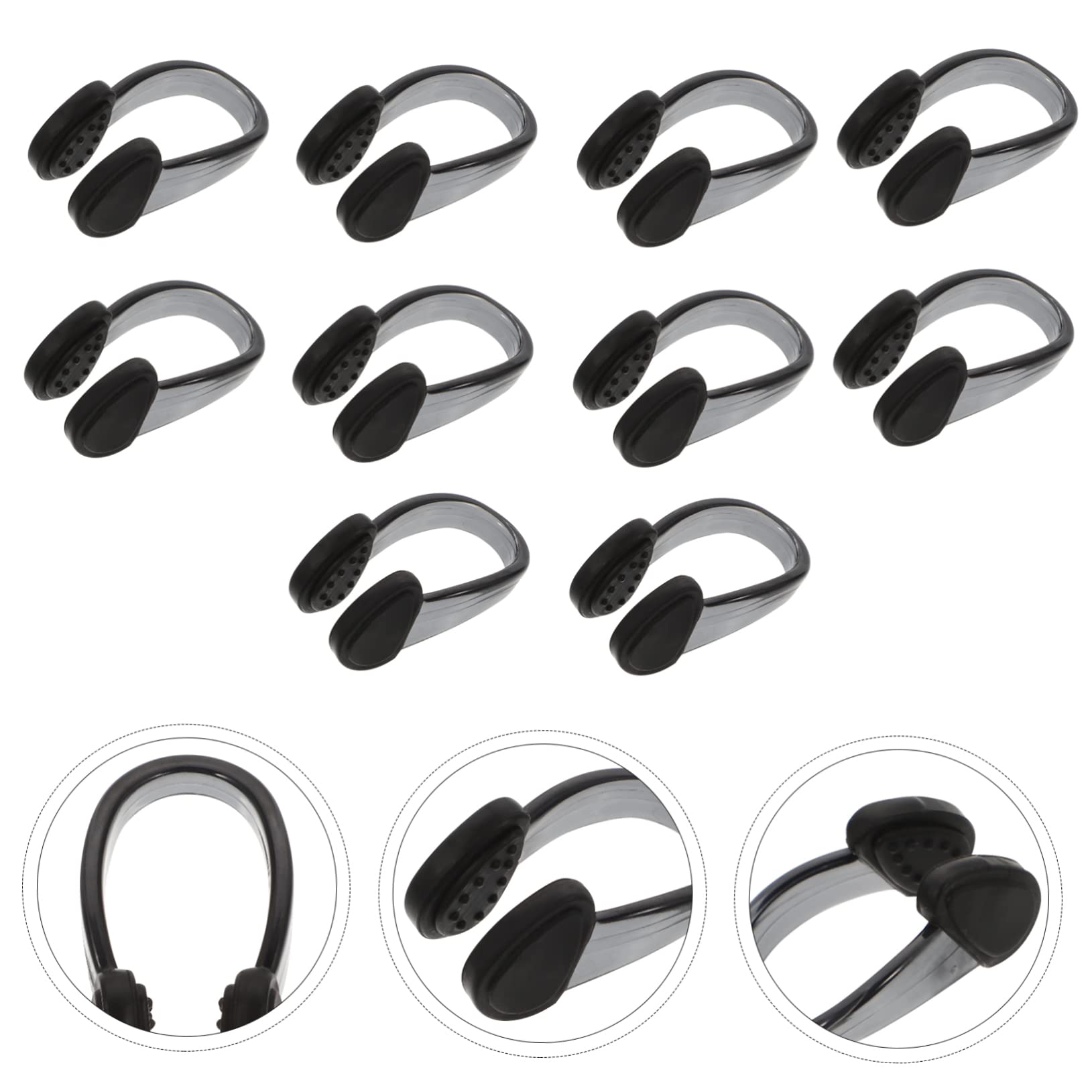 SUPVOX Clip de Nariz enchufes Clip de Agua ronquidos Accesorios Piscina acessórios Piscina Accesorios para Suministro de natación Pinza Nasal antiasfixia Ordenador Personal
