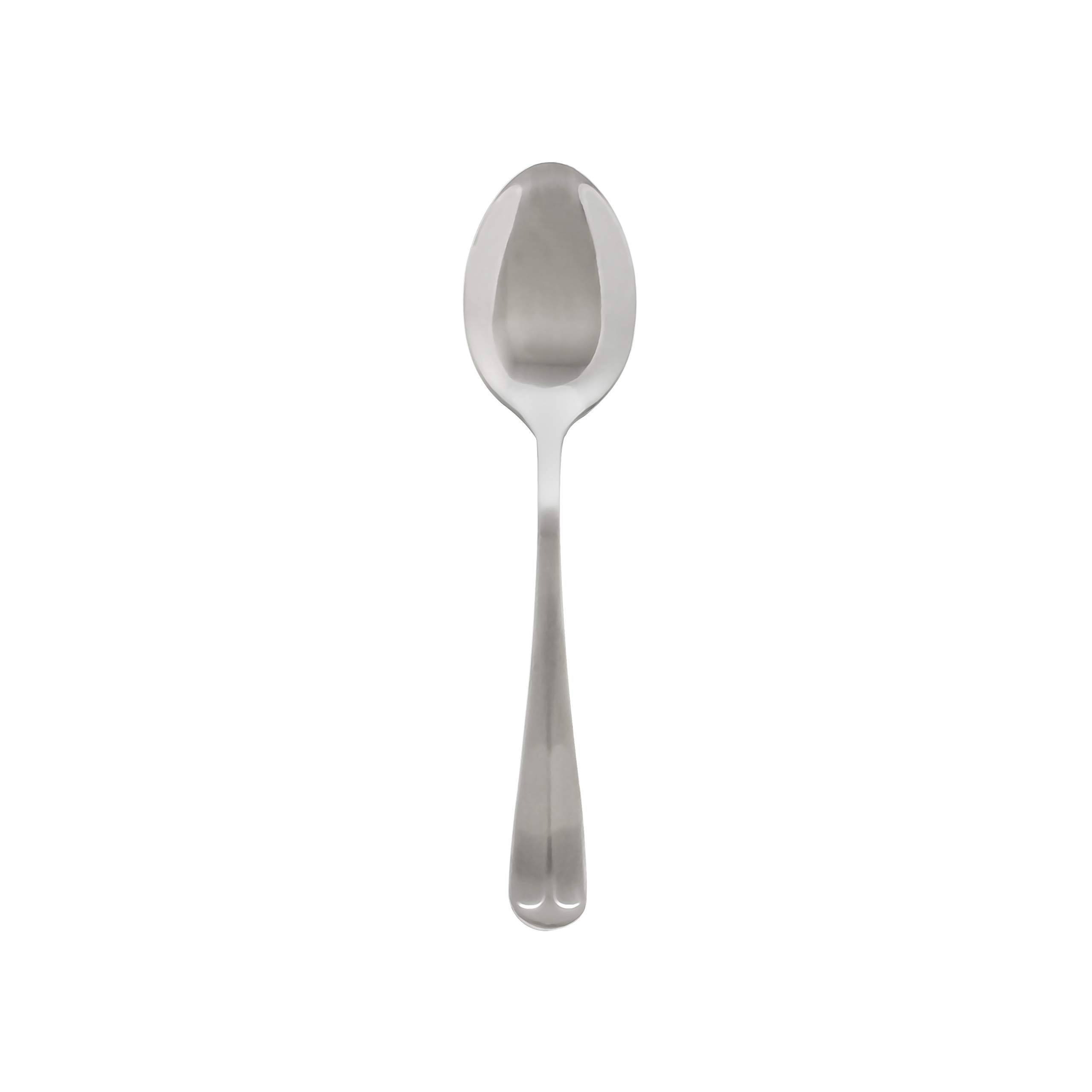 Flatware-Dakota 18/0 satin heavy weight stainless steel tea spoon by Thunder Group – Stainless Steel, Silver, Model SLDK102