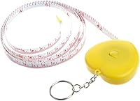Vista 7 de Llavero Regla retráctil portátil en forma de corazón Cinta métrica 4.9 ft