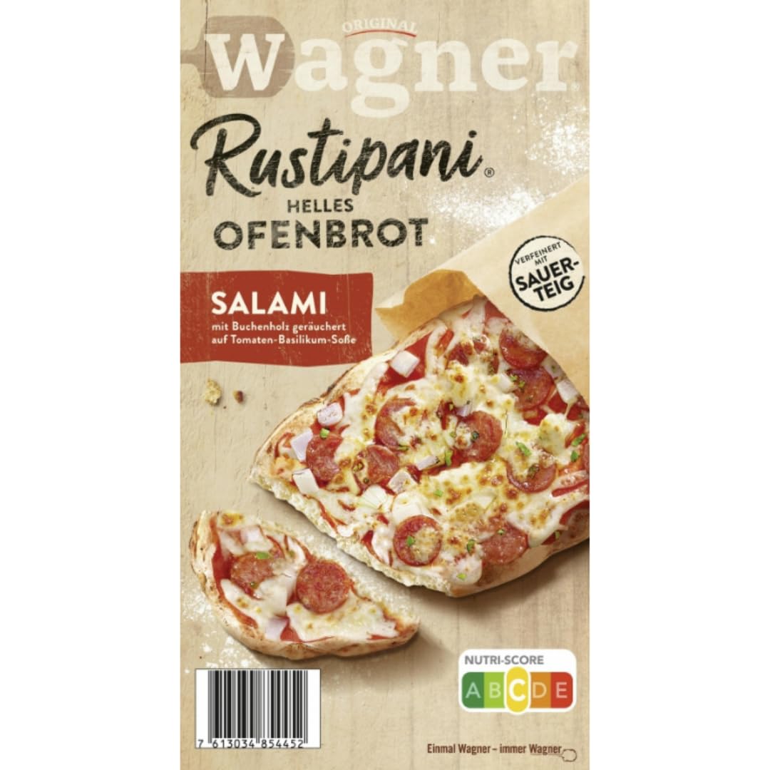 Original Wagner Rustipani Salami 170 Gramm x 4 Stück