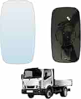 Specchietto Retrovisore Esterno Sinistro - Vetro Curvo Cromato Per Honda Jazz 2003-2006 - Foto 3